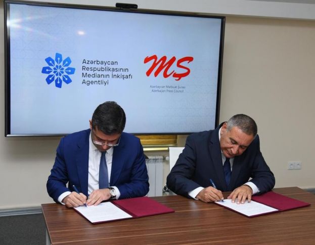 MEDİA Agentliyi və Mətbbuat Şurası arasında əməkdaşlıq memorandumu imzalanıb