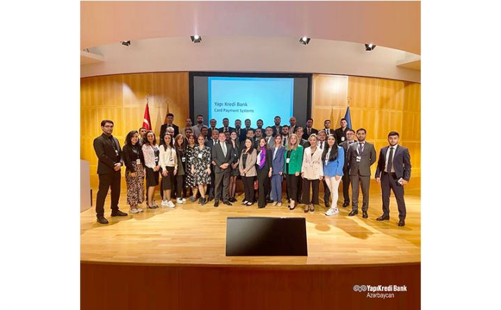 Türkiyənin “Yapı Kredi A.Ş.” bankında  Azərbaycan Banklar Assosiasiyası ilə təcrübə mübadiləsi aparılıb