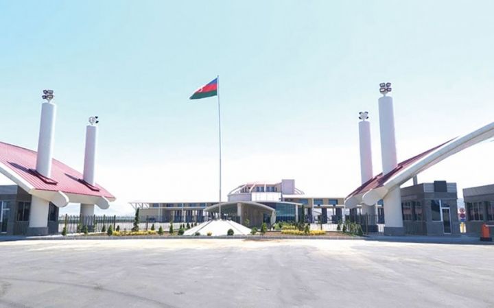 Gömrük Sərhəd-Buraxılış Məntəqəsində yeni TIR parkı tikilir