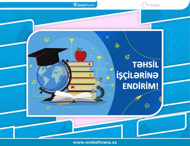 Təhsil işçilərinə endirim