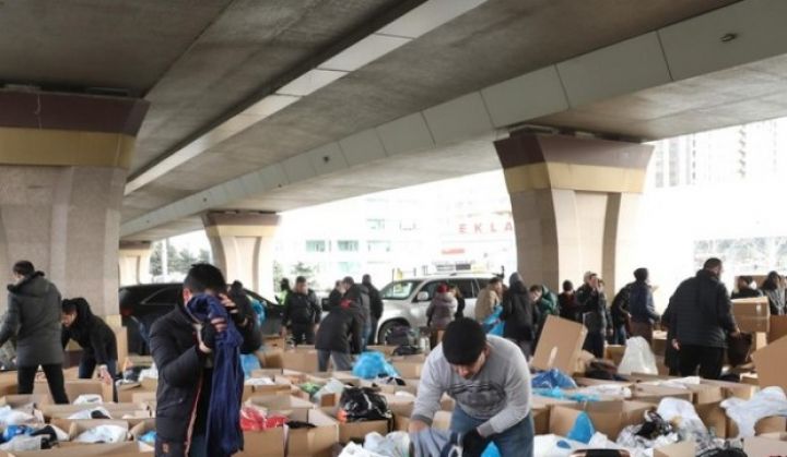 Türkiyədə zəlzələdən zərərçəkənlər üçün Bakıda yardımların toplandığı ünvan dəyişib