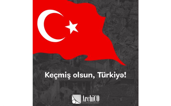 "ArchiCO" şirkəti Türkiyəyə maddi yardım etdi - MƏBLƏĞ