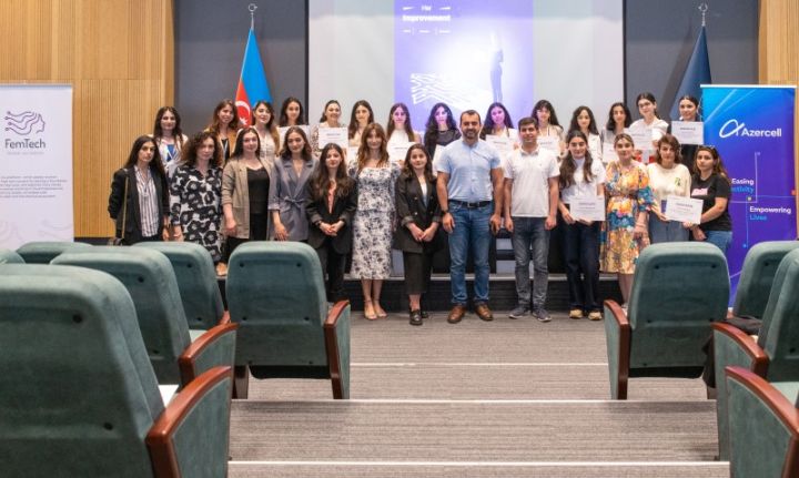 Azercell-in dəstəyi ilə keçirilən “Her Improvement" layihəsi gənc qadınları texnoloji startap yaratmağa həvəsləndirdi