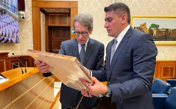 İtaliya Senatında PAŞA Həyat’ın dəstəyi ilə “Gizli ölüm toxumları” kitabının təqdimatı baş tutub