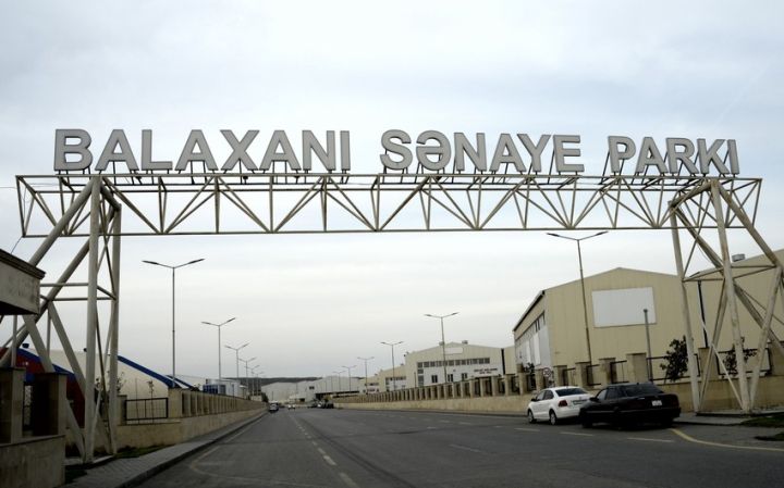 Balaxanı Sənaye Parkına investisiya qoyuluşunun məbləği açıqlanıb