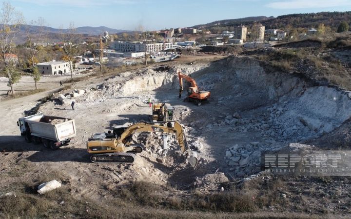 Şuşada yeni su anbarının tikintisinə başlanılıb