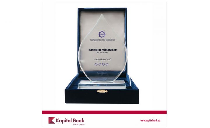 Kapital Bank 4 nominasiyada qalib oldu