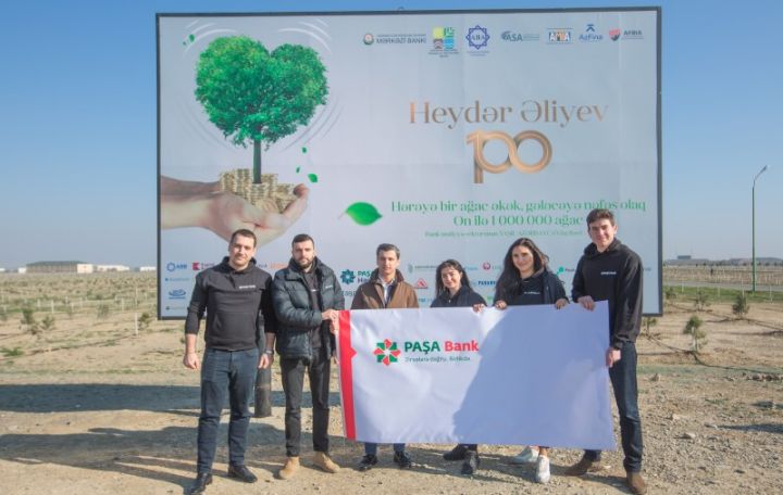 “PAŞA Bank” növbəti ağacəkmə aksiyasına qoşulub