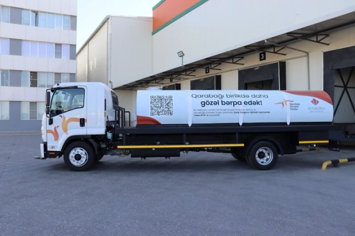 İri şirkət Zəngilana “İsuzu” ianə edib