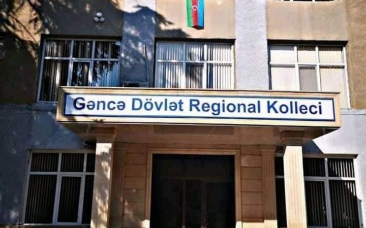 Gəncə Dövlət Regional Kollecinə yeni rəhbər təyin olunub