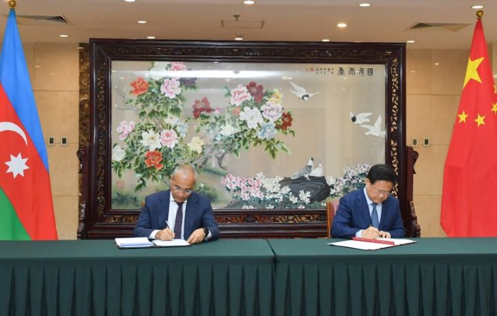 Azərbaycan Çin ilə istehsal gücləri və investisiya əməkdaşlığının gücləndirilməsi haqqında saziş imzaladı