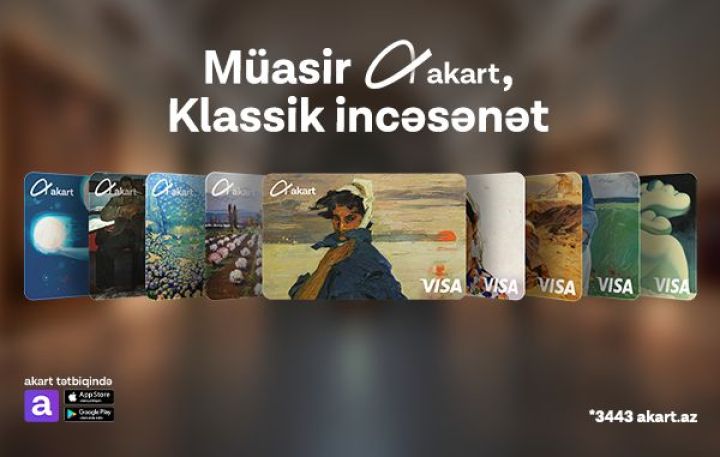 Maliyyə və mədəniyyət bir arada: akart yeni dizaynlarını təqdim edir!