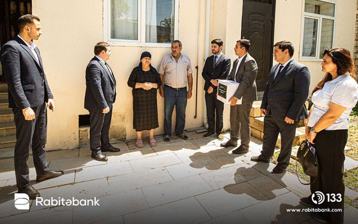 Rabitəbank Qurban bayramı ərəfəsində şəhid və qazi ailələrinə dəstək oldu