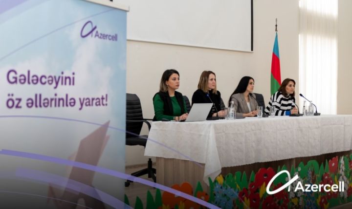Azercell “Gələcəyi öz əllərinlə yarat” layihəsinə start verib