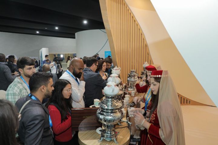 COP29 Blue zonada çay təminatçısı "Azerçay"dır