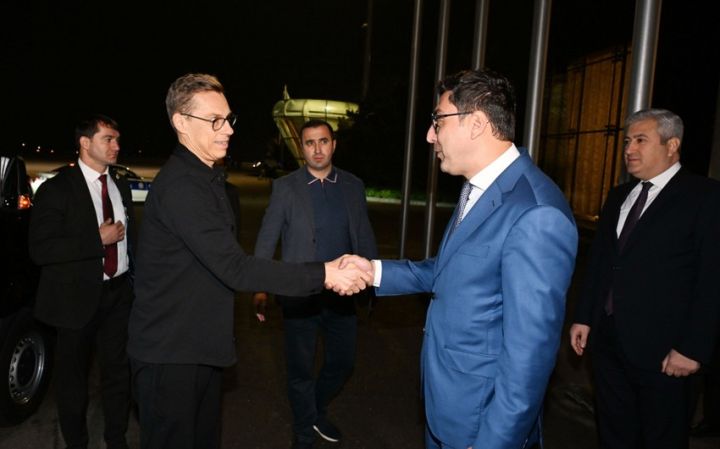 Finlandiya və Monteneqro prezidentlərinin Azərbaycana səfəri başlayıb