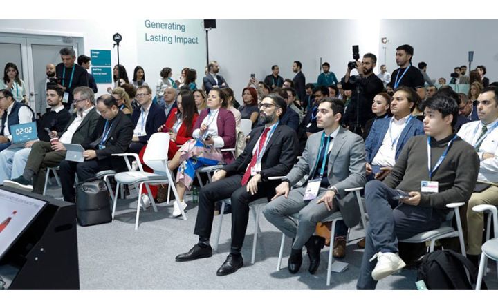 COP29 çərçivəsində SABAH.HUB və SOCAR-ın birgə təşkilatçılığı ilə “Dayanıqlı İnnovasiyalar Çağırışı” tədbiri keçirilib