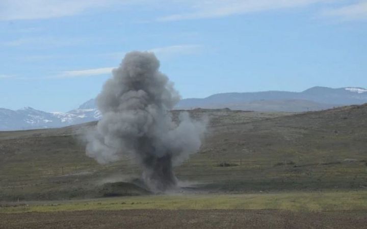 Cəbrayılda hərbçi minaya düşərək həlak olub