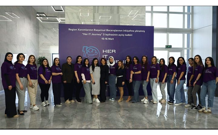 PAŞA Holding-in dəstəyi ilə, “Her IT Journey 3” layihəsi 2025-ci ildə davam edir