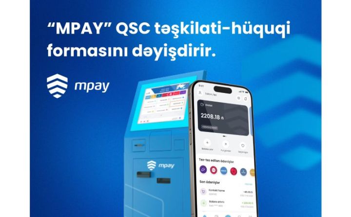 “MPAY” QSC təşkilati-hüquqi formasını dəyişməsinə görə qiymətli kağızlarını dövriyyədən çıxarıb