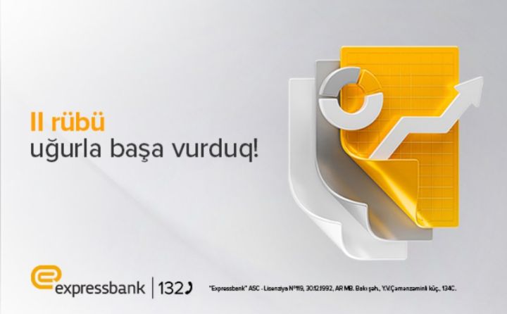 Expressbankın fiziki şəxslər üzrə depozit portfeli 35 milyon manat artıb