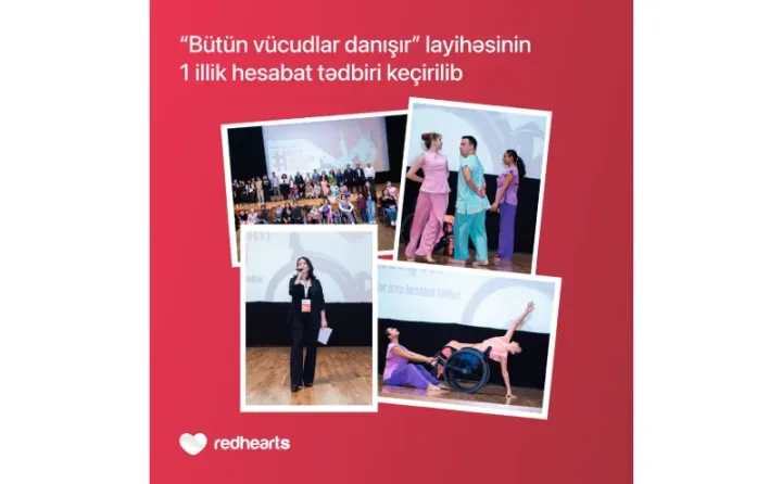 “Bütün vücudlar danışır” layihəsinin illik yekun tədbiri keçirilib