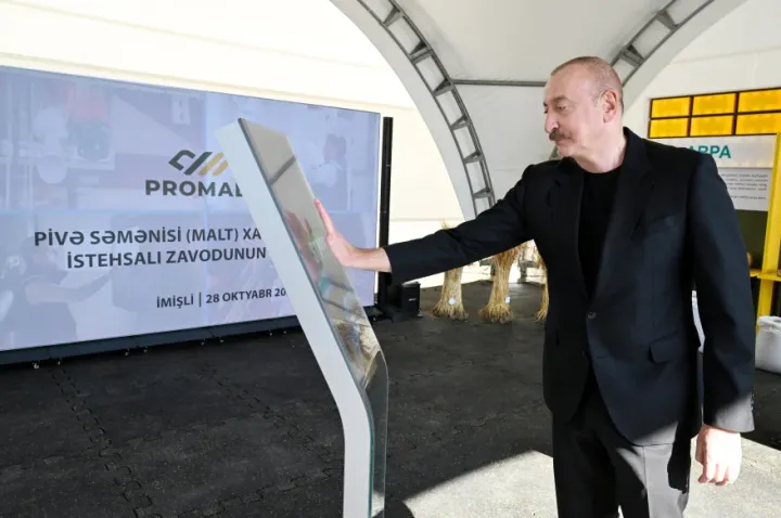 İmişlidə 33 milyon manatlıq zavod istifadəyə verildi