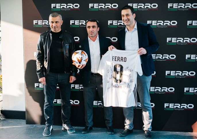 "FERRO"nun şourumunda "QARABAĞ" klubunun rəhbərliyi və futbolçuları ilə təqdimat keçirilib