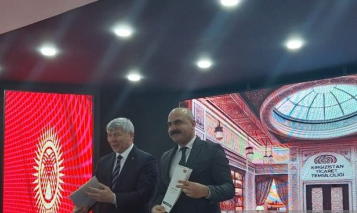 Bakıda Qırğız Ticarət Evinin açılışı olub