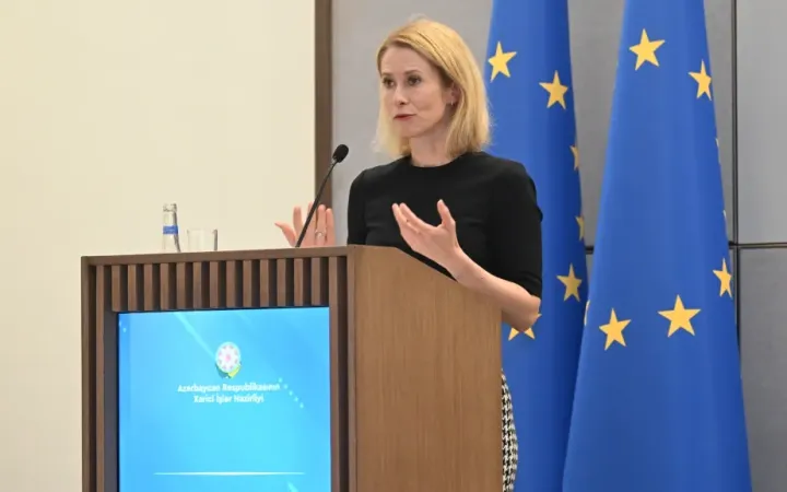 Kaya Kallas Azərbaycana səfərə gəlib