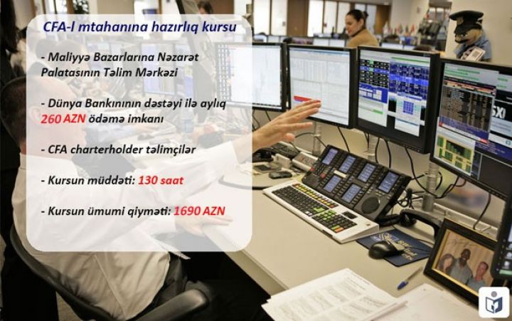 "CFA Level I" imtahanına hazırlaşanların nəzərinə!