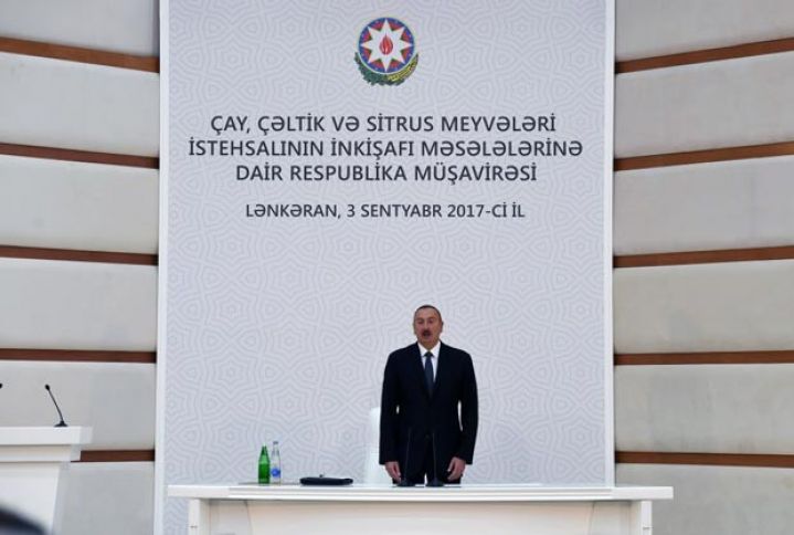 Çay, çəltik və sitrus meyvələrinə dair respublika müşavirəsi keçirilib