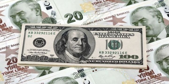 Dollar 5 Türk lirəsinə qalxdı
