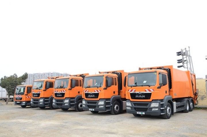 Bakıya yeni xüsusi texnika gətirildi