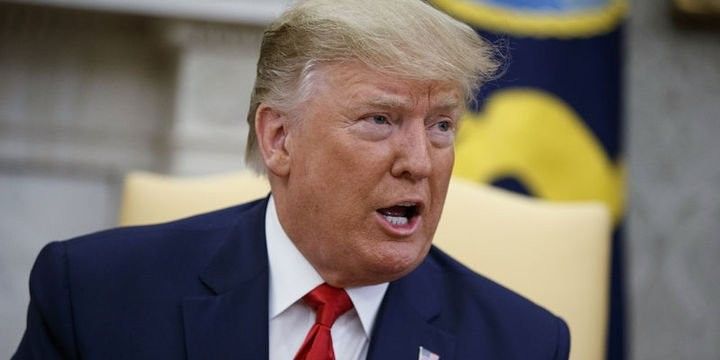 Trampdan Hindistana gömrük vergisi reaksiyası