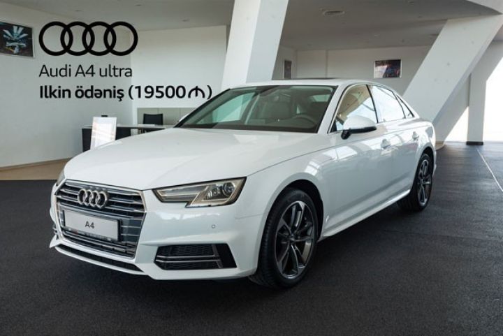 Audi A4 ultra - yeni lizinq şərtlərilə
