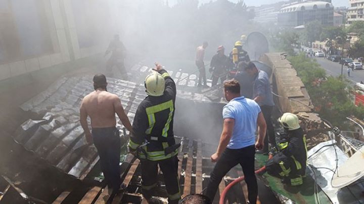 "X-Lady" geyim mağazasında yanğın