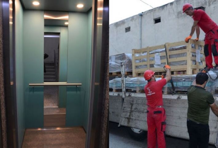 Bakıya 458 lift gətirilib