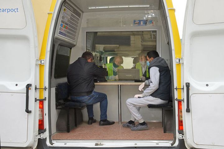 “Azərpoçt”  səyyar xidmət göstərir