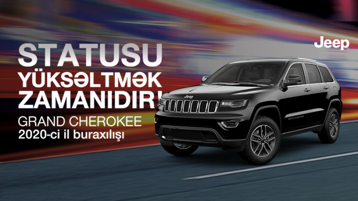 2020-ci il istehsalı Jeep 1780 manat aylıq ödənişlə!