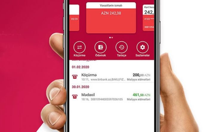 Azərbaycan bankının mobil proqramında 1 milyon istifadəçi rekordu