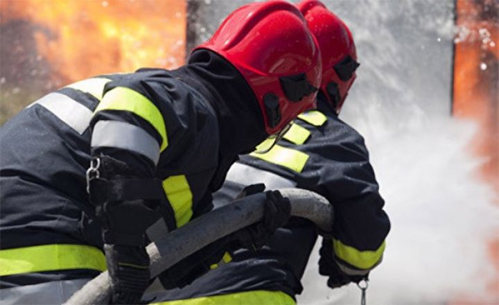 “Cənnət Park"da güclü yanğın - nazirliyin 4 işçisi xəstəxanalıq oldu