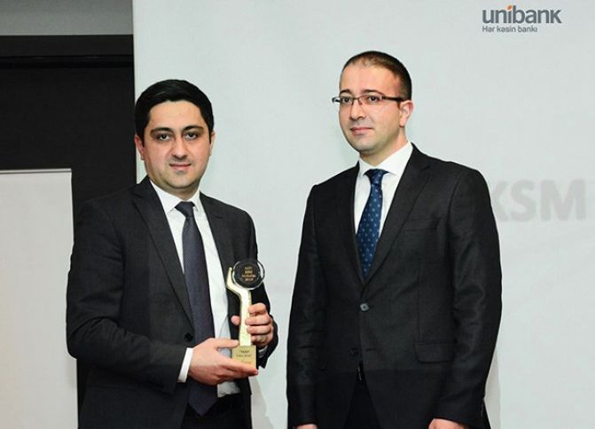 Unibank daha bir KSM mükafatı aldı