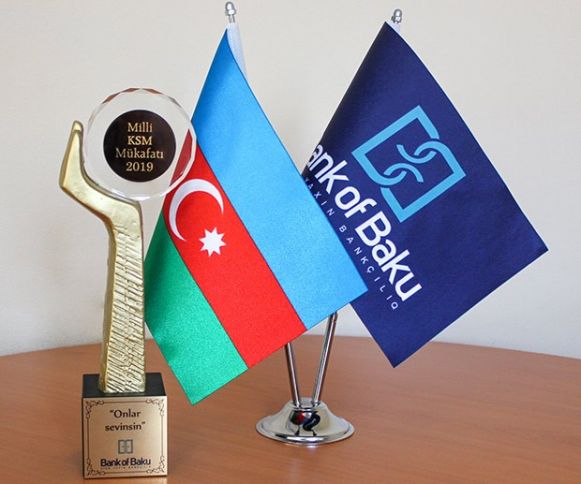 Bank of Baku Milli KSM Mükafatına layiq görüldü!