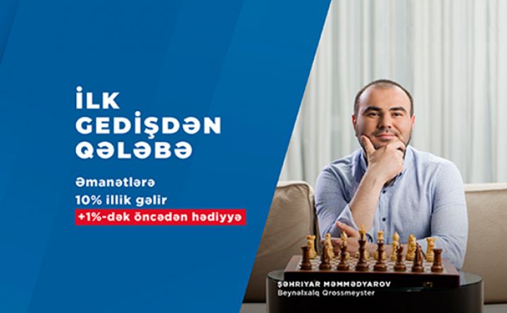 Şəhriyar Məmmədyarov “AccessBank”ın depozit kampaniyasının simasıdır