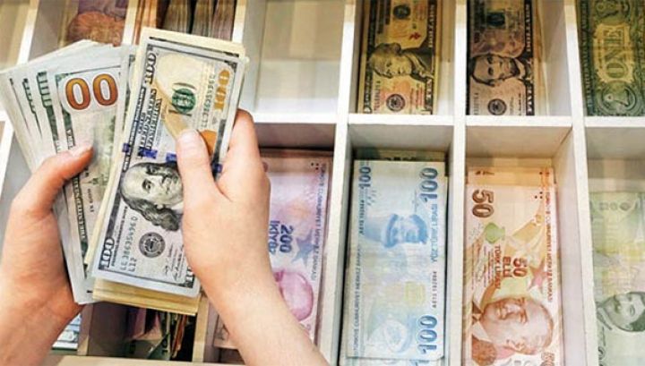 Banklarda Dollar, Avro, Rubl və Lirənin alış-satış qiymətləri