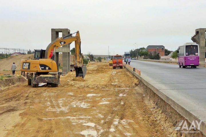 H.Z.Tağıyev-Sumqayıt yolunun genişləndirilməsinə başlanılıb