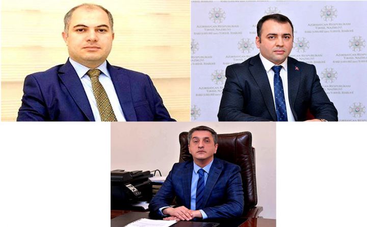 Nazirdən yeni təyinatlar