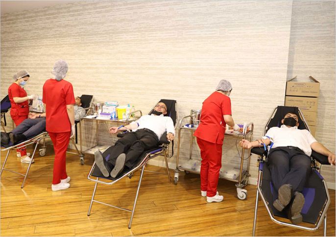 Avrora Qrup əməkdaşları talassemiyalı uşaqlara qan verib