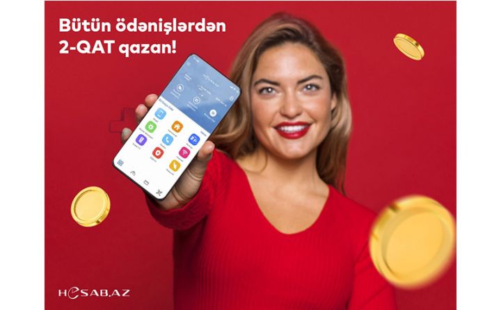 Hesab.az hər kəsi 2-QAT qazandıracaq kampaniyaya start verdi!